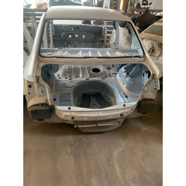 Traseira Caixote Teto Carroceria Renault Logan 2019 2024 Branco