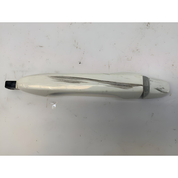 Maçaneta Externa Traseira Esquerda Civic G9 2012 2015 Det Branco Traseira