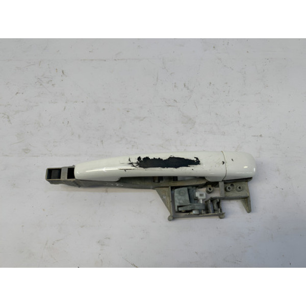 Maçaneta Externa Dianteira Direita C3 2013 2020 Branco Det Branco Dianteira