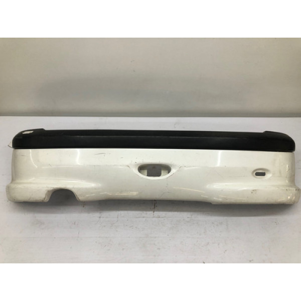 Para Choque Traseiro Peugeot 206 Branco 1999 2003 Detalhe