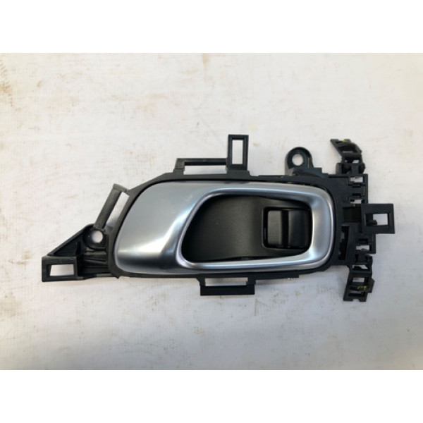 Maçaneta Interna Traseira Esquerda Honda Hrv 2022 2025 Prateado Traseira