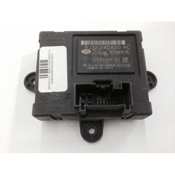 Módulo Porta Traseiro Direito Land Rover Evoque 2013 2017