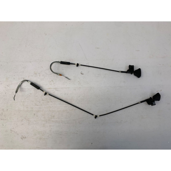 Par Alavanca Cabo Trava Banco Traseiro Honda City 2015 2017