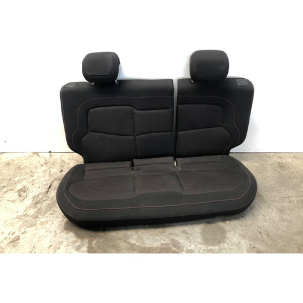 Jogo Banco Traseiro Gm Onix 2012 2015 Tecido Detalhe Preto