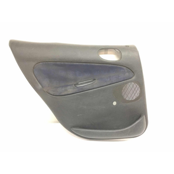 Forro De Porta Traseiro Esquerdo Peugeot 206 Azul