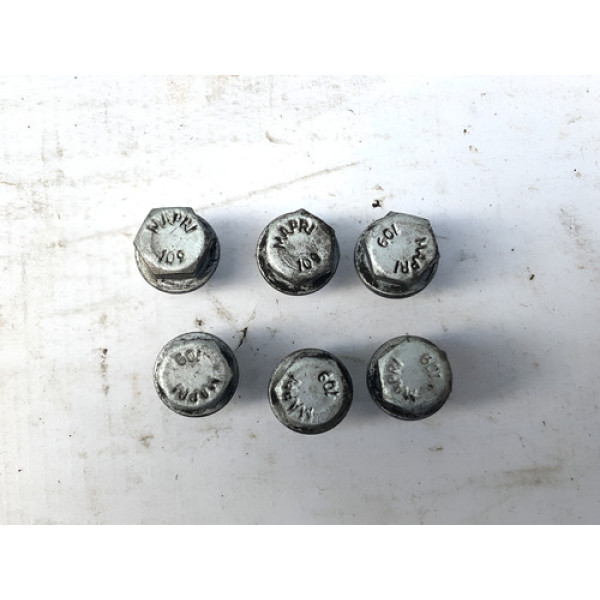 Jogo Parafuso Embreagem Renault Logan 1.0 12v 2016 2024