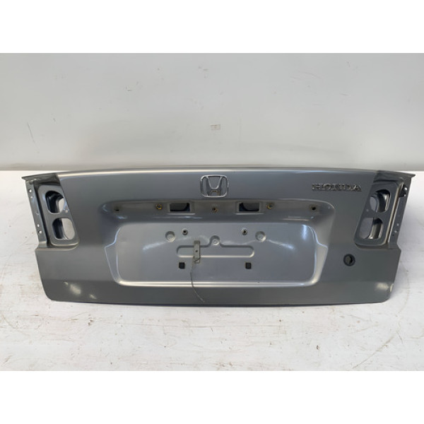 Tampa Traseira Honda Civic 1.7 Lx 2001 2006 Cinza Detalhe Cinza