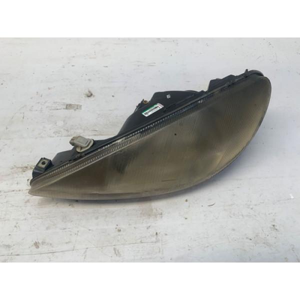 Farol Dianteiro Esquerdo Peugeot 206 2001 2009 Detalhe Esquerdo/motorista