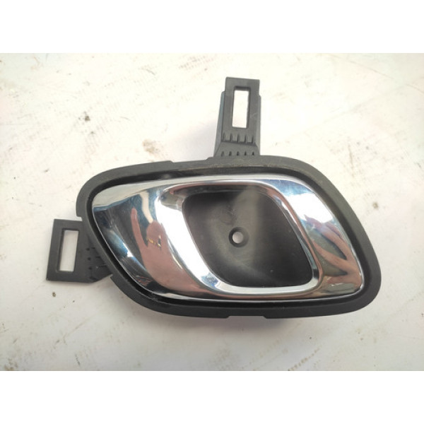 Maçaneta Interna Traseira Direita Renault Kwid Cromada 