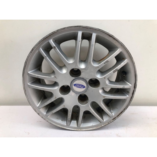 Roda Liga Aro 14 4x108mm Ford Escort 1997 2003 Prateado