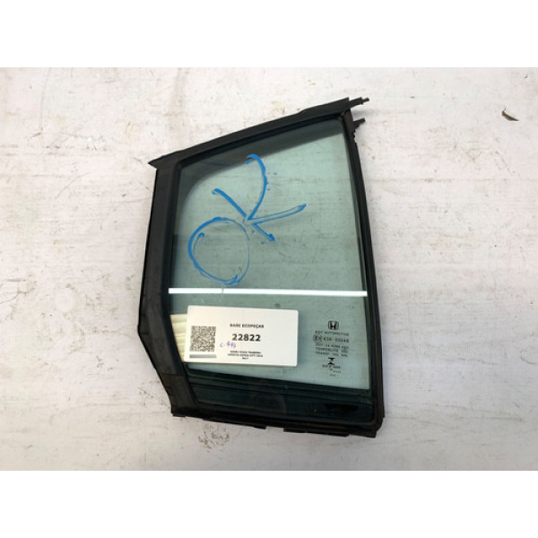 Vidro Vigia Traseiro Direito Honda City 2015 2017 