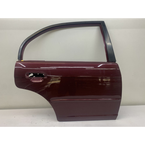 Porta Traseira Direita Honda Civic 1.7 2001 2006 Vermelho Traseira Direita Vermelho