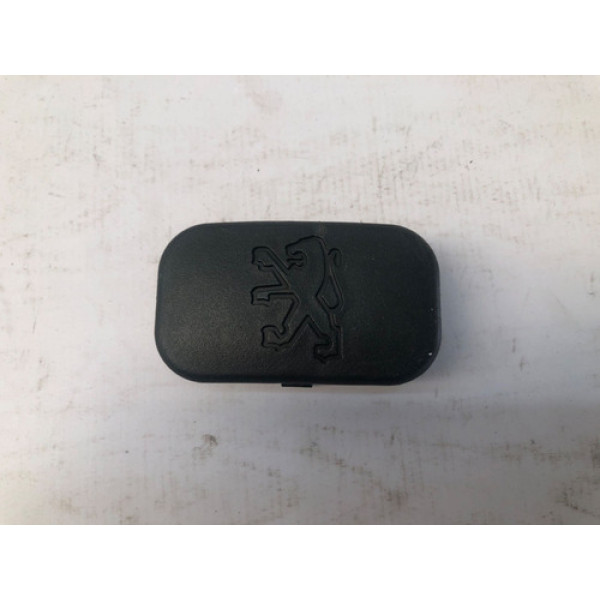 Capa Logo Volante Peugeot 106 1994 1996 Preto