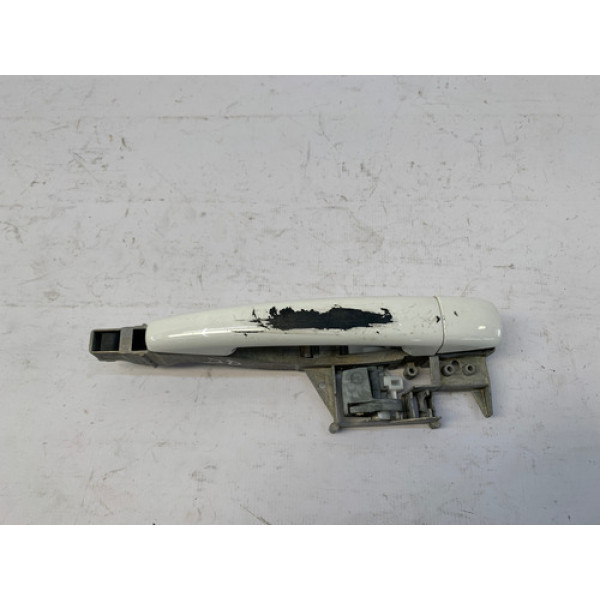 Maçaneta Externa Dianteira Direita C3 2013 2020 Branco Det Branco Dianteira