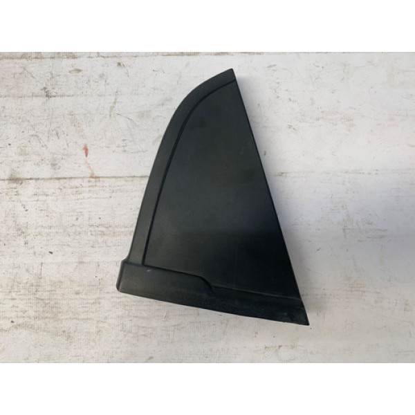 Moldura Coluna Porta Traseira Direita Renault Kwid 2017 2021 Preto