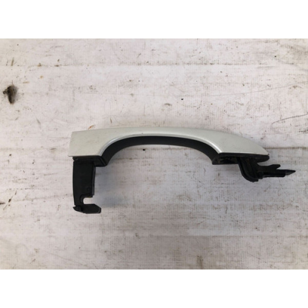 Puxador Maçaneta Externa Traseira Esquerda Compass 2016 2020 Branco Traseira