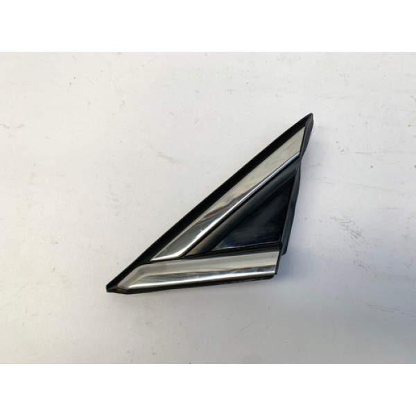 Moldura Externa Retrovisor Esquerda Ford Fusion 2014 2018 Prateado