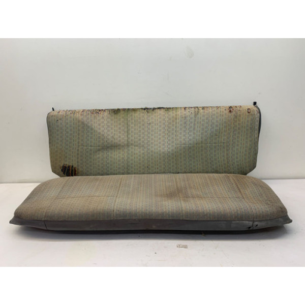 Jogo Banco Traseiro Vw Gol Quadrado Cht 1992 1994 Detalhe Bege