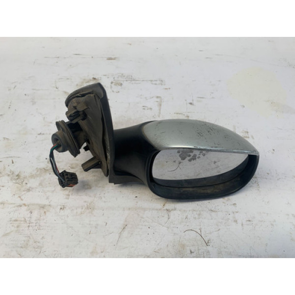 Retrovisor Direito Peugeot 206 2005 Prata