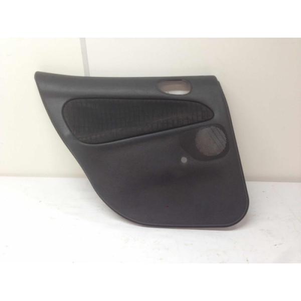 Forro Porta Traseiro Esquerdo 206 Quadriculado Preto