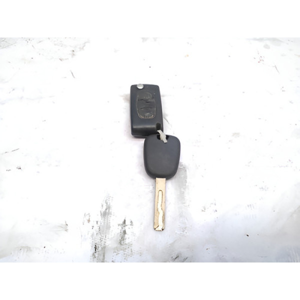 Chave Canivete Com Code Interno Citroen C3 C4 2007 2018