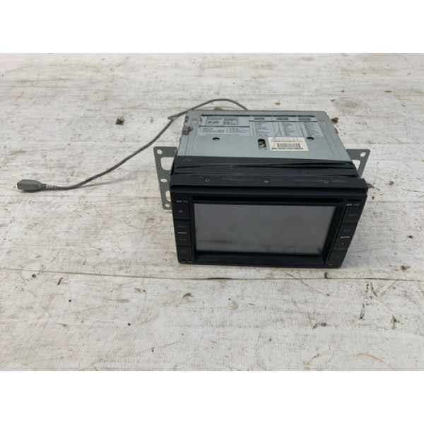 Central Multimidia Cd Player Nissan Livina 2009 2014 Cinza-escuro