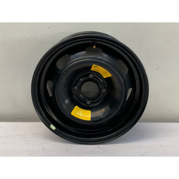 Roda Ferro Estepe Aro 15 4x108 C3 2013 2020 Cinza
