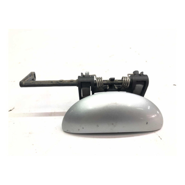 Maçaneta Externa Dianteira Direita - Peugeot 206 207 Prata
