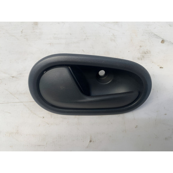Maçaneta Interna Porta Esquerda Logan 2019 2024 806717698r Preto Dianteira/traseira