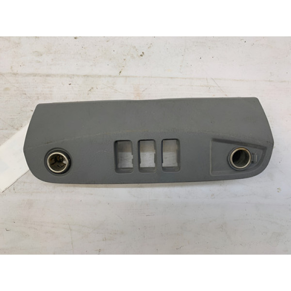 Moldura Painel Acendedor Toyota Hilux 4x4 2008 Cinza