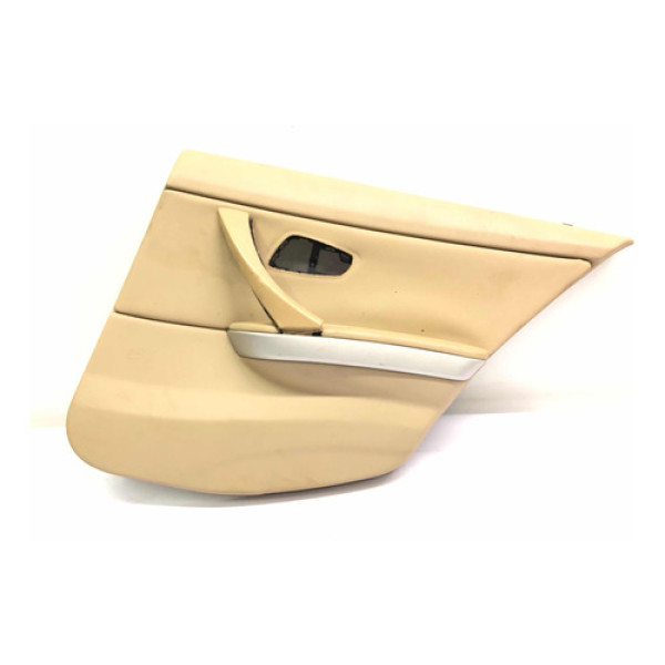 Forro Porta Traseiro Direito Creme Bmw 320i E90 2007 2011