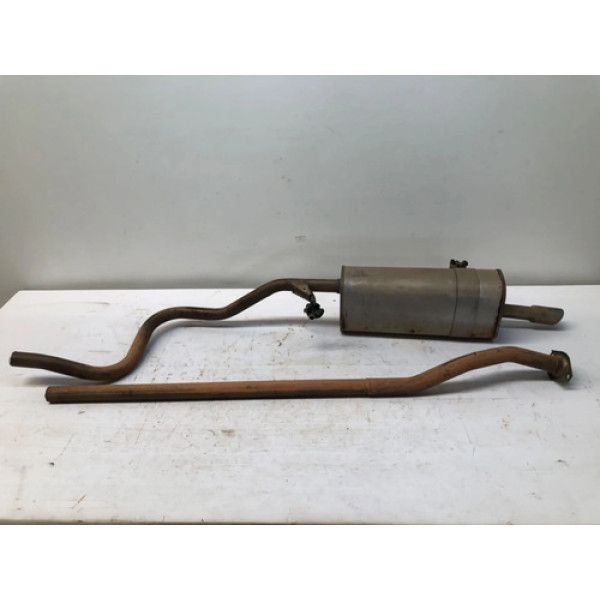 Escapamento Abafador Silencioso Citroen C3 1.5 8v 2013 2016