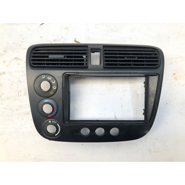 Moldura Comando Difusor Ar Civic 2001 2006 Detalhe