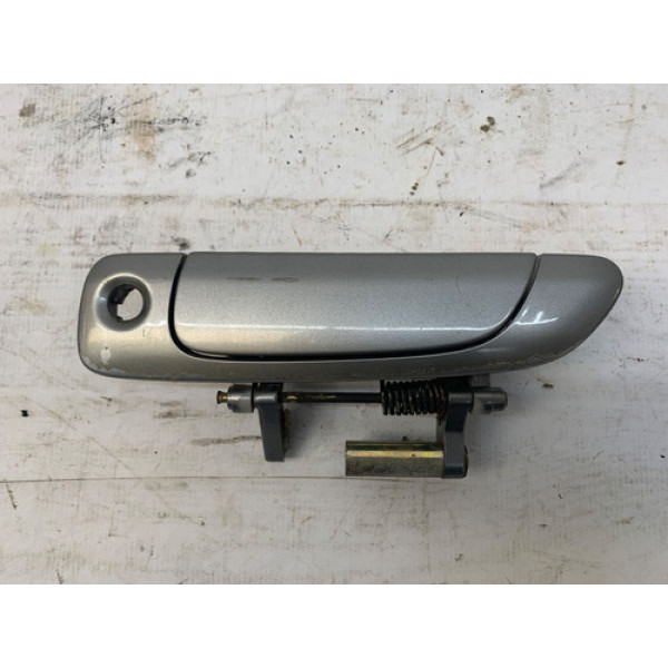 Maçaneta Externa Dianteira Esquerda Civic 2001 2006 Cinza Cinza Dianteira