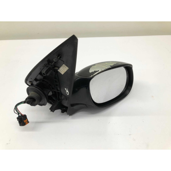 Retrovisor Direito Peugeot 207 2008 2014 Preto