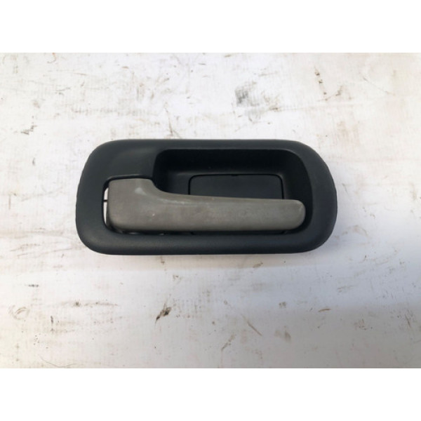 Maçaneta Interna Traseira Esquerda Civic 2001 2006 Prata Dourado Traseira