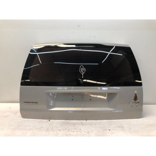 Tampa Traseira Porta Malas Volvo V70 2000 2006 Prateado