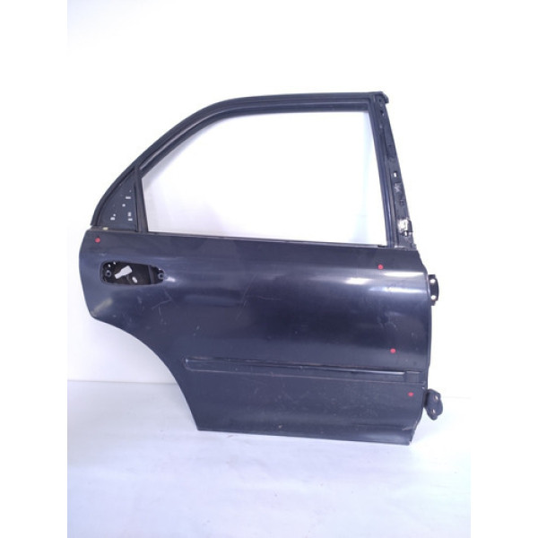 Porta Traseira Direita Honda Civic Sedan 1992 1995 Detalhe Traseira Preto