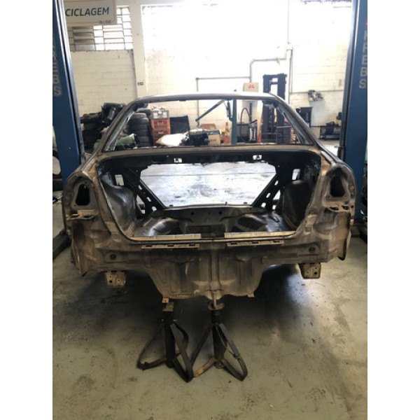 Caixote Traseiro Teto Carroceria Honda Civic 2001 2006 Prateado