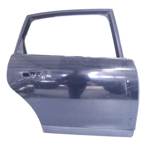 Porta Traseira Direita Citroen C4 Pallas 2007 2012 * Detalhe Traseira Direito Preto