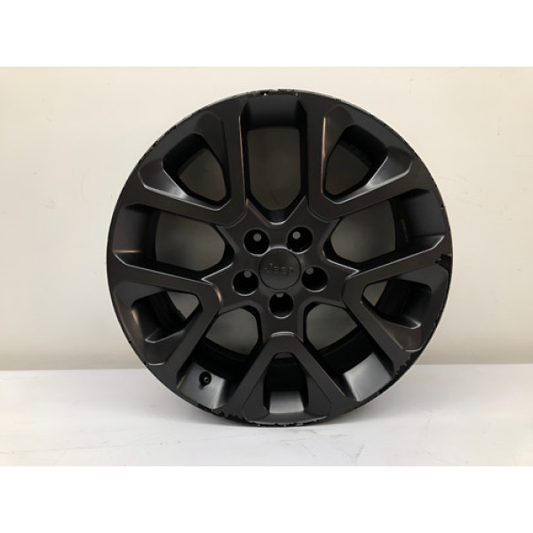 Roda Liga Aro 19 5x110 Jeep Compass Limited Detalhe Preto