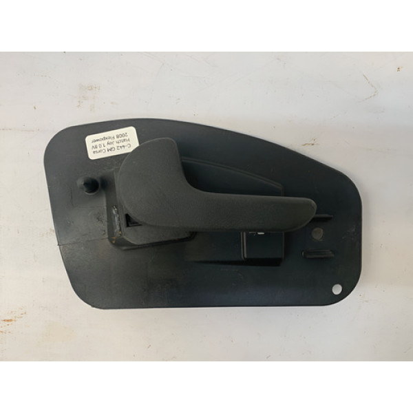 Maçaneta Interna Traseira Esquerda Gm Corsa Joy 2002 2012 Preto