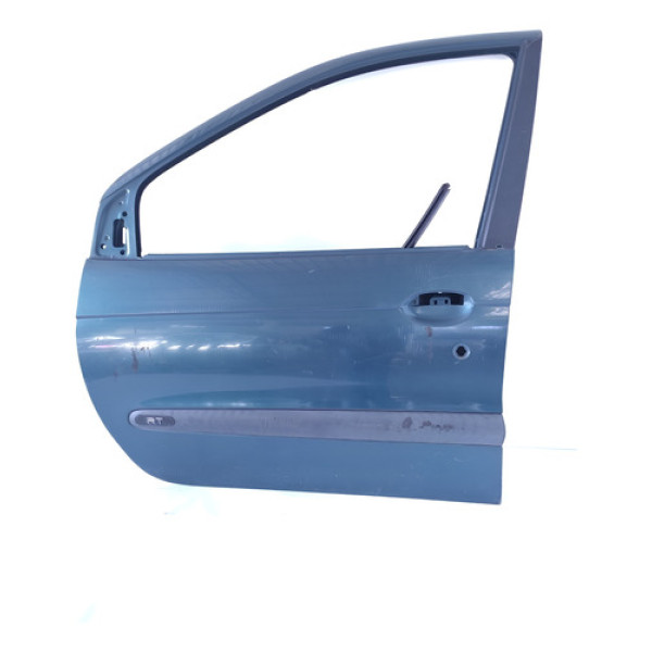 Porta Dianteira Esquerda Renault Scenic 1999 2010 Dianteira Esquerda Verde-escuro