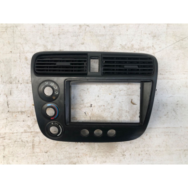 Moldura Comando Difusor Ar Honda Civic 2001 2006