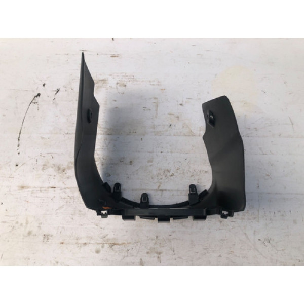 Moldura Painel Console Central Nissan Versa 2015 2019 Preto