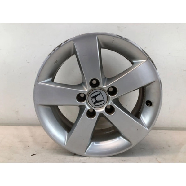 Roda Liga Aro 16 5x115 Honda New Civic 2007 2011 Prateado Prateado