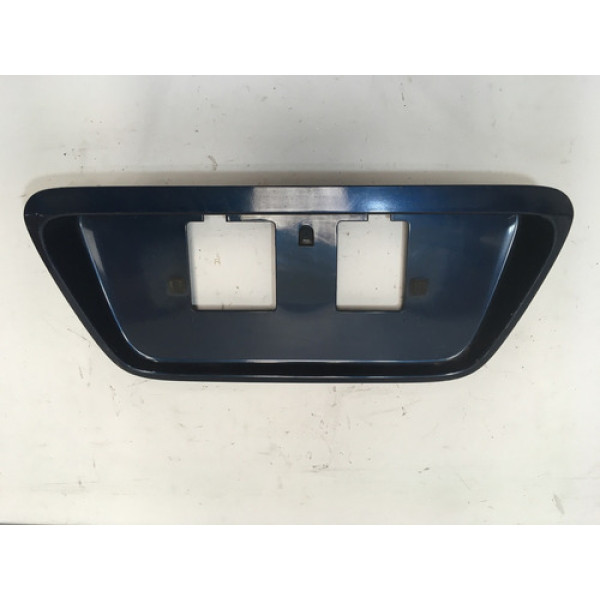 Moldura Suporte Placa - Civic 1999 2000 Azul
