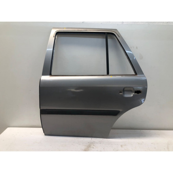 Porta Traseira Esquerda Volkswagen Gol G3 1998 2005 Cinza Traseira Esquerda Cinza