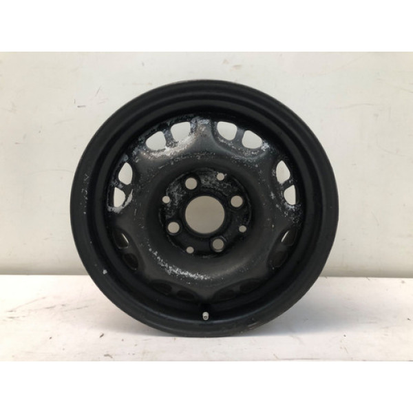 Roda Ferro Aro 13 4x100 Volkswagen Gol G3 1998 2005 Preto