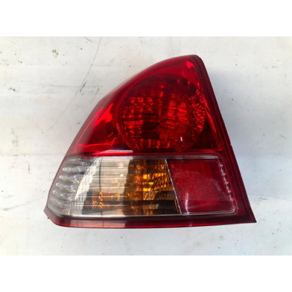 Lanterna Traseira Esquerda Honda Civic 2004 2006 Detalhe Esquerdo/motorista Vermelho